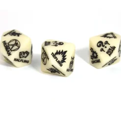 Shop All*Chessex CHXCV0087 Character Race Dice D10 - Miniature Marvels: Airplane Models & Painted Dice