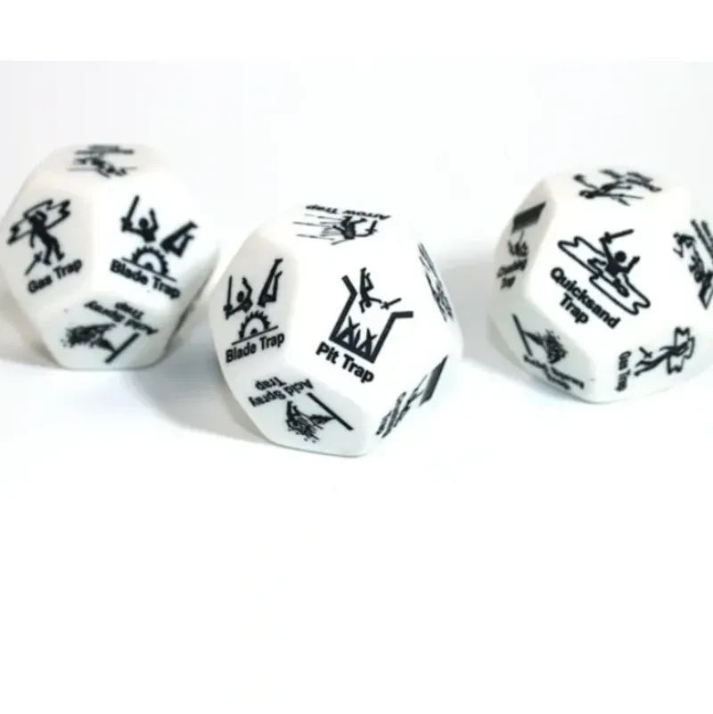Shop All*Chessex CHXCV0008 Trap D12 Dice - Miniature Marvels: Airplane Models & Painted Dice