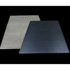 Shop All*Chessex Reversible Battlemat: 1" Black-Grey Hexes CHX 96680 - Miniature Marvels: Airplane Models & Painted Dice