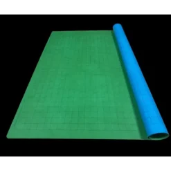 Shop All*Chessex Reversible Megamat: 1" Blue-Green Squares CHX 97465 - Miniature Marvels: Airplane Models & Painted Dice