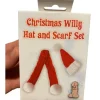 Egpull<Christmas Willy Hat & Scarf Set - Men's Winter Weener Warmer Condom GaG Gift - Miniature Marvels: Airplane Models & Painted Dice