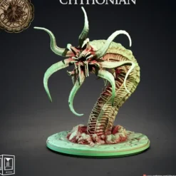 Miniature<Chthonian - Miniature Marvels: Airplane Models & Painted Dice