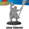 Miniature<Chuck Dogwood: Riot Quest - Guard PIP 63021 - Miniature Marvels: Airplane Models & Painted Dice