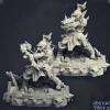 Miniature<Cinia The Ranger - Miniature Marvels: Airplane Models & Painted Dice