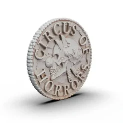 Miniature<Circus Token - Miniature Marvels: Airplane Models & Painted Dice
