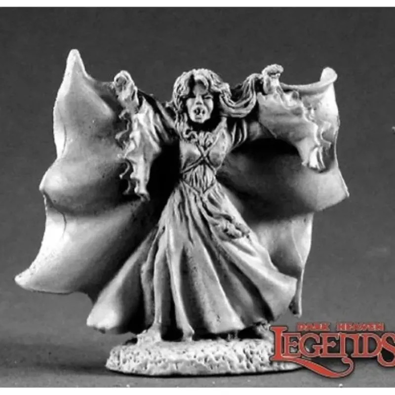 Miniature<Claudia Von Mondstein: Dark Heaven Legends RPR 02199 - Miniature Marvels: Airplane Models & Painted Dice