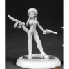 Miniature<Cleo Greene, Mod Heroine: Chronoscope RPR 50194 - Miniature Marvels: Airplane Models & Painted Dice