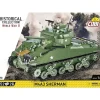Airplane Model*Cobi 2570 1:28 M4A3 Sherman - Miniature Marvels: Airplane Models & Painted Dice