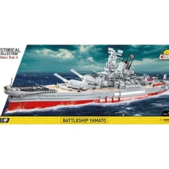Airplane Model*COBI 4833 Battleship Yamato - Miniature Marvels: Airplane Models & Painted Dice