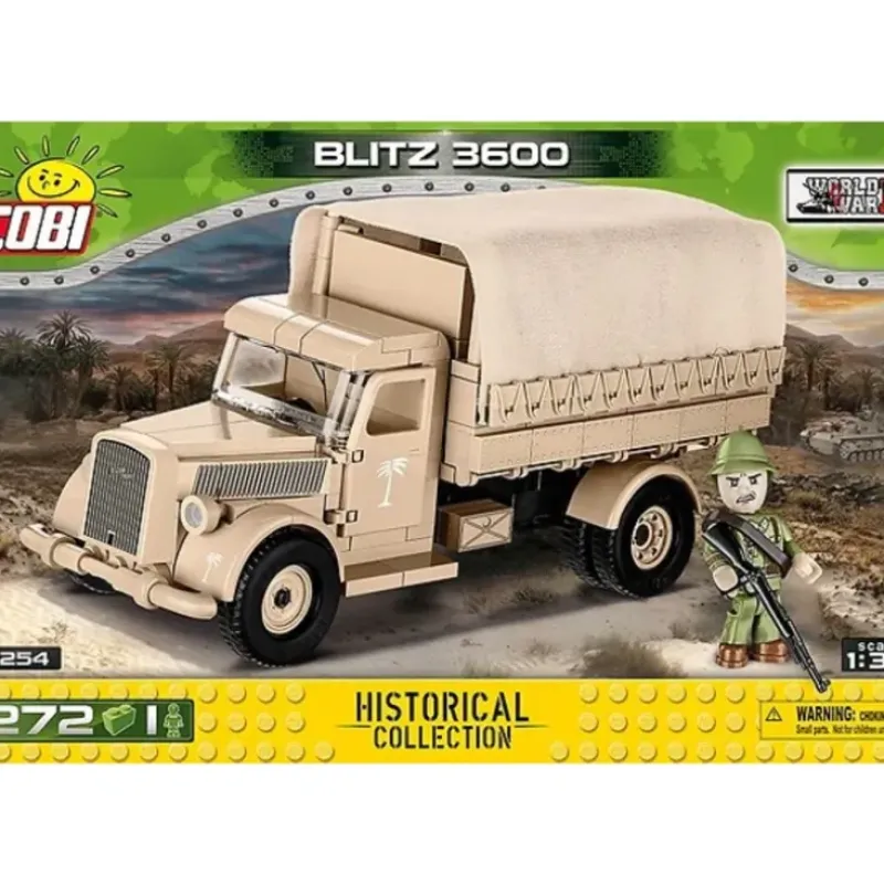 Airplane Model*COBI 2254 Blitz 3600 - Miniature Marvels: Airplane Models & Painted Dice