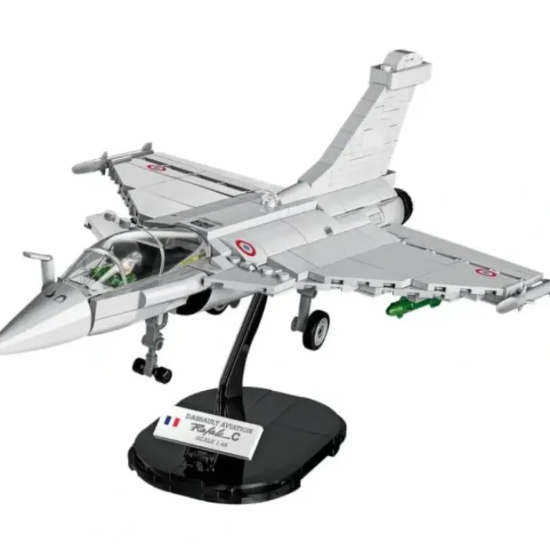 Airplane Model*Cobi 5802 Dassault Rafale C Fighter Jet - Miniature Marvels: Airplane Models & Painted Dice