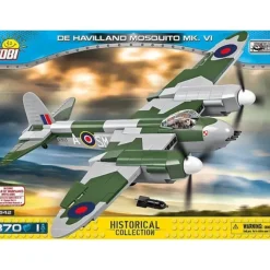 Airplane Model*COBI 5542 De Havilland Mosquito Mk.VI - Miniature Marvels: Airplane Models & Painted Dice