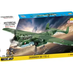 Airplane Model*Cobi 5754 Dornier Do-17Z-2 - Miniature Marvels: Airplane Models & Painted Dice