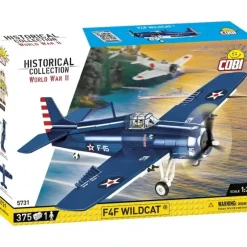 Airplane Model*Cobi 5731 F4F Wildcat - Miniature Marvels: Airplane Models & Painted Dice