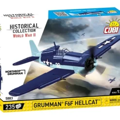 Airplane Model*Cobi 5883 Grumman F6F Hellcat - Miniature Marvels: Airplane Models & Painted Dice