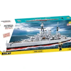 Airplane Model*COBI 4829 HMS Hood Battlecruiser Royal Navy Limited Edition - Miniature Marvels: Airplane Models & Painted Dice