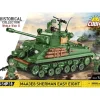 Airplane Model*COBI 2533 M4A3E8 Sherman Easy Eight - Miniature Marvels: Airplane Models & Painted Dice