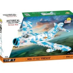Airplane Model*Cobi 2424 Mig-17 Fresco - Miniature Marvels: Airplane Models & Painted Dice