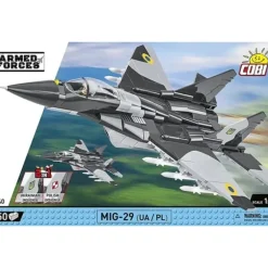Airplane Model*Cobi 5840 MiG-29 (UA/PL) - Miniature Marvels: Airplane Models & Painted Dice