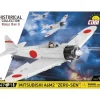Airplane Model*Cobi 5729 Mitsubishi A6M2 "Zero-Sen" - Miniature Marvels: Airplane Models & Painted Dice