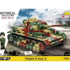 Airplane Model*COBI 2592 Panzerkampfwagen IV Ausf. G - Miniature Marvels: Airplane Models & Painted Dice
