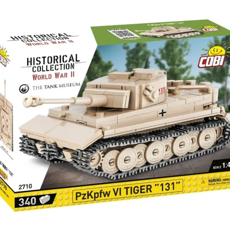 Airplane Model*COBI 2710 PzKpfw VI Tiger 131 - Miniature Marvels: Airplane Models & Painted Dice