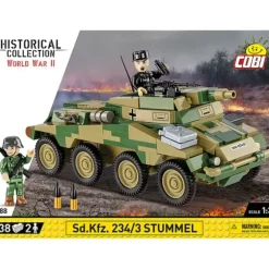 Airplane Model*Cobi 2288 Sd.Kfz. 234/3 Stummel - Miniature Marvels: Airplane Models & Painted Dice