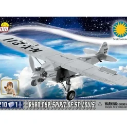 Airplane Model*COBI 21074 Spirit of St Louis - Miniature Marvels: Airplane Models & Painted Dice