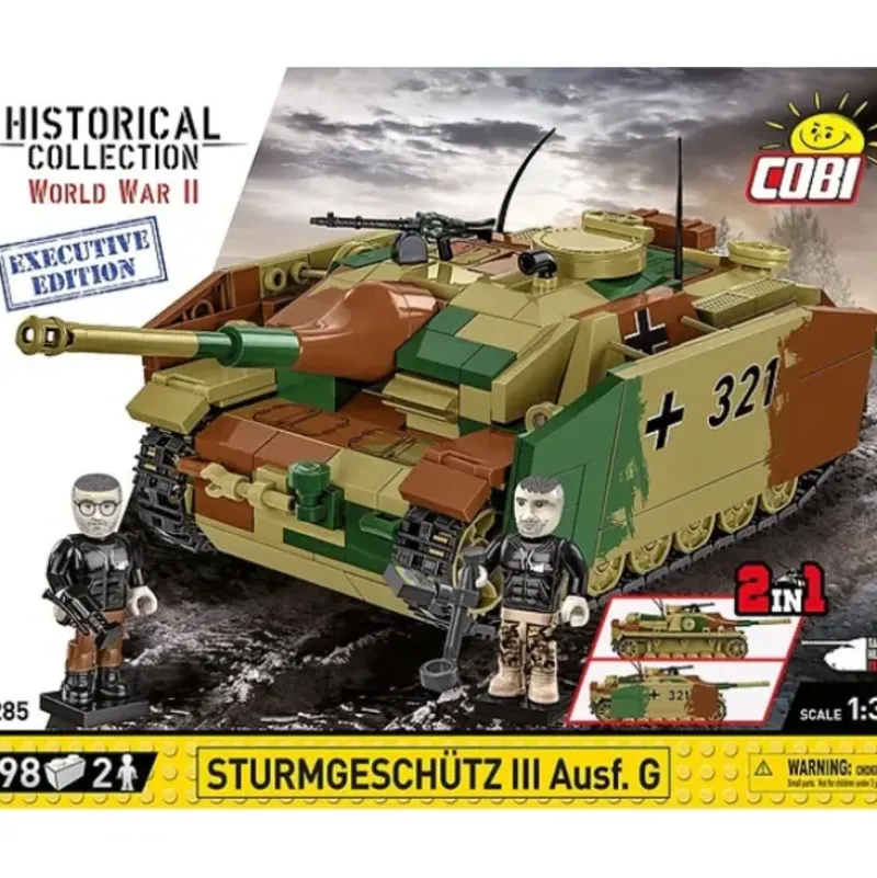 Airplane Model*Cobi 2285 Sturmgeschtz III Ausf.G Executive Edition - Miniature Marvels: Airplane Models & Painted Dice