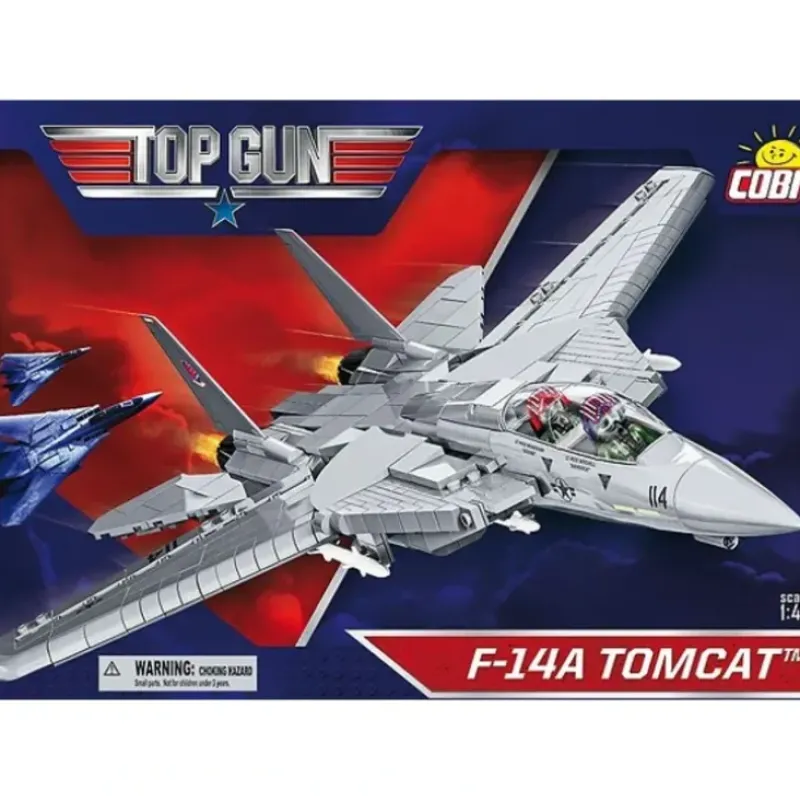 Airplane Model*COBI 5811 Top Gun F-14 Tomcat - Miniature Marvels: Airplane Models & Painted Dice