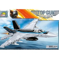 Airplane Model*COBI 5805 Top Gun Maverick F/A-18E Super Hornet - Miniature Marvels: Airplane Models & Painted Dice