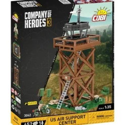 Airplane Model*Cobi 3042 US Air Support Center - Miniature Marvels: Airplane Models & Painted Dice