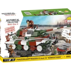 Airplane Model*Cobi 3112 WWII Panzer VI Ausf. B "Konigstiger" (Limited Edition) - Miniature Marvels: Airplane Models & Painted Dice