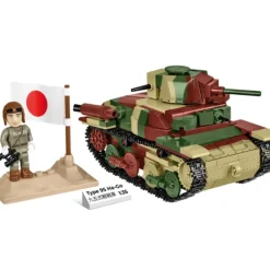 Airplane Model*Cobi 3115 WWII Type 95 Ha-Go Japanese Tank - Miniature Marvels: Airplane Models & Painted Dice