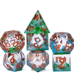 Shop All*Color Sinking Dice - Miniature Marvels: Airplane Models & Painted Dice