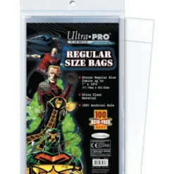 Accessories<Comic Bags: Regular Size 7-1/8in x 10-3/8in - Miniature Marvels: Airplane Models & Painted Dice