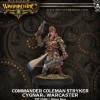 Miniature<Commander Coleman Stryker: Cygnar - Warcaster PIP 31084 - Miniature Marvels: Airplane Models & Painted Dice
