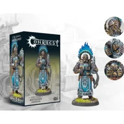 Miniature<Conquest, City States - Mechanist (PBCS703) LTG CONQ-15202 - Miniature Marvels: Airplane Models & Painted Dice