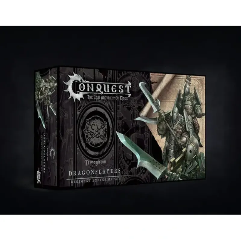 Miniature<Conquest, Dweghom - DragonSlayers (PBW3305) LTG CONQ-10849 - Miniature Marvels: Airplane Models & Painted Dice