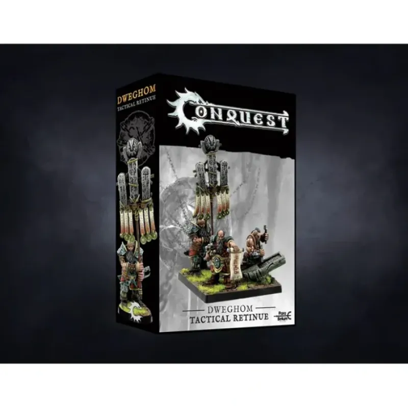 Miniature<Conquest, Dweghom - Tactical Retinue (PBW7339) LTG CONQ-12379 - Miniature Marvels: Airplane Models & Painted Dice
