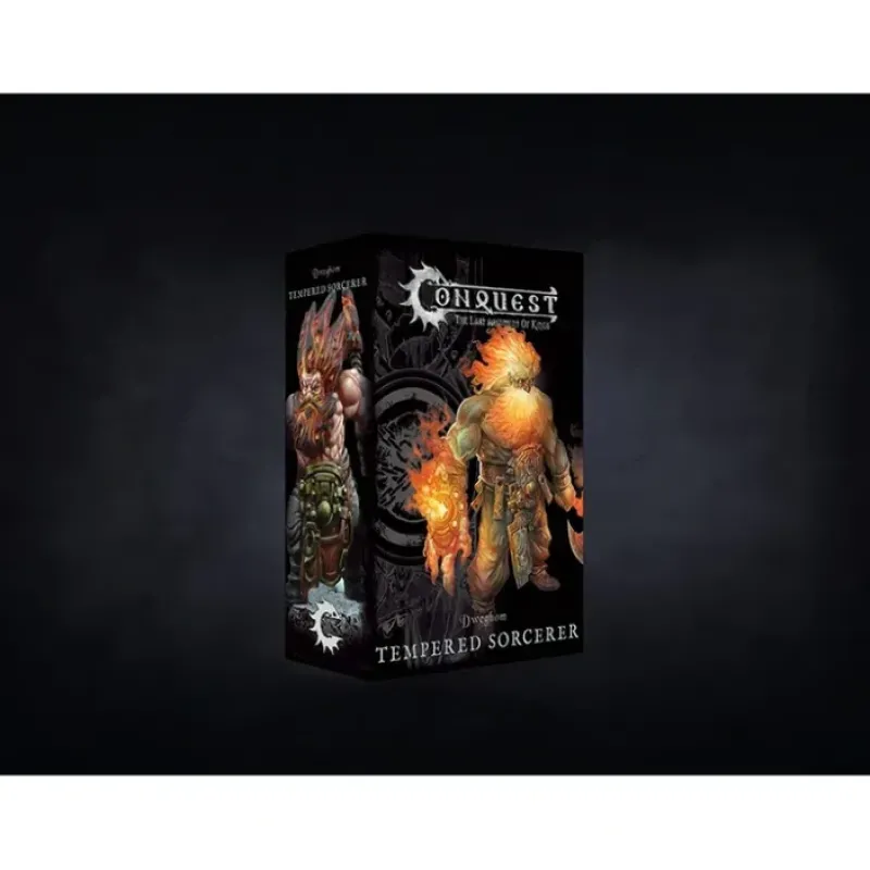Miniature<Conquest, Dweghom - Tempered Sorcerer (PBW7330) LTG CONQ-10320 - Miniature Marvels: Airplane Models & Painted Dice