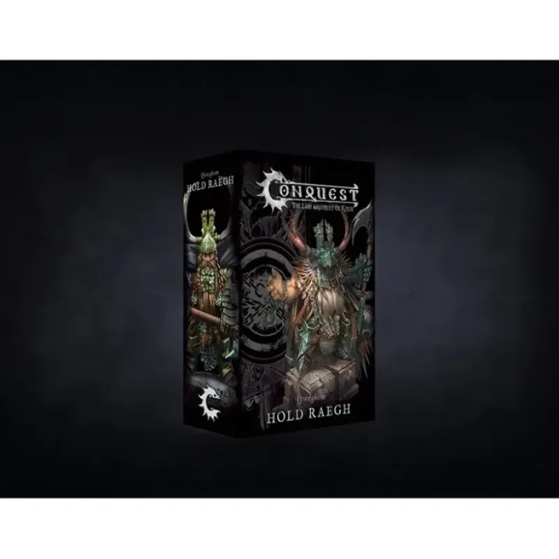 Miniature<Conquest, Dweghom: Hold Raegh (PBW7332) LTG CONQ-10306 - Miniature Marvels: Airplane Models & Painted Dice