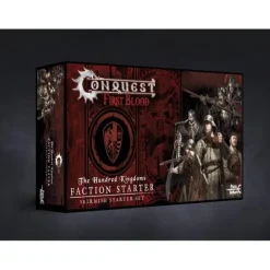 Miniature<Conquest, First Blood: Faction Starter - Hundred Kingdom (PBW6036) LTG CONQ-12065 - Miniature Marvels: Airplane Models & Painted Dice
