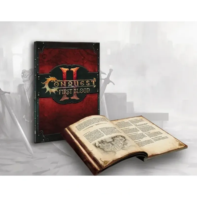 Shop All*Conquest, First Blood Softcover Rulebook - English 2.0 (PBW8039) LTG CONQ-14014 - Miniature Marvels: Airplane Models & Painted Dice