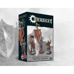 Miniature<Conquest, Hundred Kingdoms - Tactical Retinue (PBW7233) LTG CONQ-13208 - Miniature Marvels: Airplane Models & Painted Dice