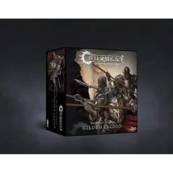 Miniature<Conquest, Hundred Kingdoms - Gilded Legions (PBW2228) LTG CONQ-10900 - Miniature Marvels: Airplane Models & Painted Dice