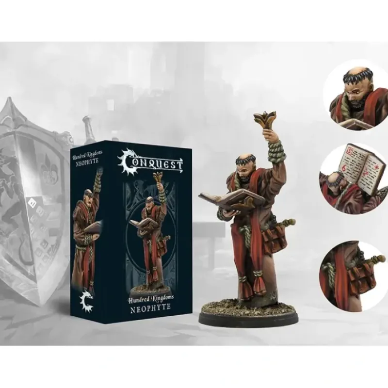 Miniature<Conquest, Hundred Kingdoms - Neophyte (PBW7227) LTG CONQ-12881 - Miniature Marvels: Airplane Models & Painted Dice