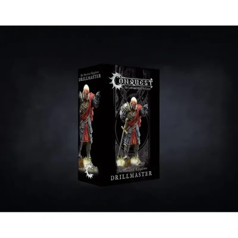 Miniature<Conquest, Hundred Kingdoms - Drillmaster (PBW7226) LTG CONQ-10795 - Miniature Marvels: Airplane Models & Painted Dice