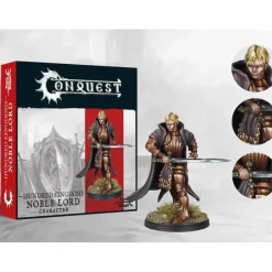 Miniature<Conquest, Hundred Kingdoms - Female Noble Lord (PBW7235) LTG CONQ-14021 - Miniature Marvels: Airplane Models & Painted Dice