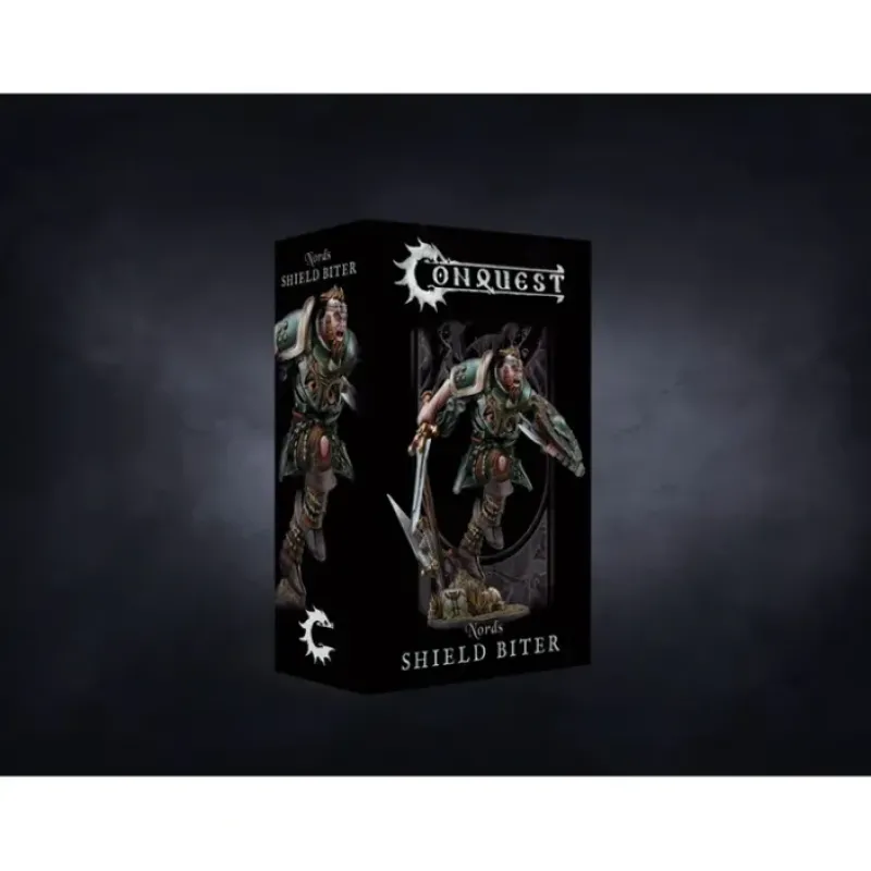 Miniature<Conquest, Nords - Shield Biter (PBW7415) LTG CONQ-12317 - Miniature Marvels: Airplane Models & Painted Dice